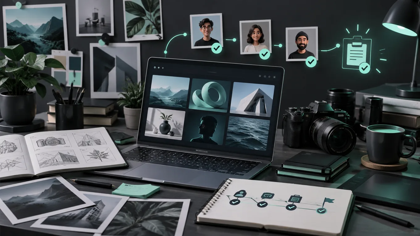Capa do artigo: Como Montar um Portfólio Freelancer do Zero em 2026: Conquistando os Primeiros Clientes Sem Experiência